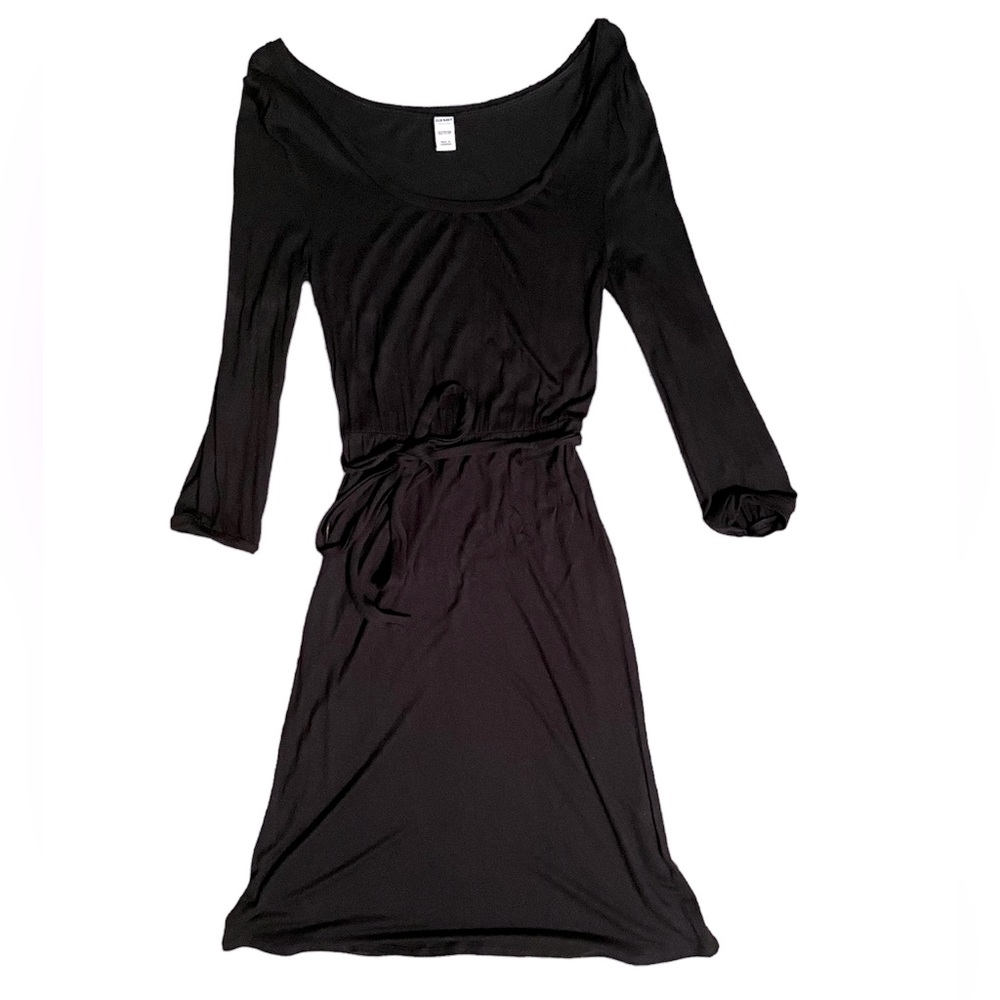Midi Length Belted Dress